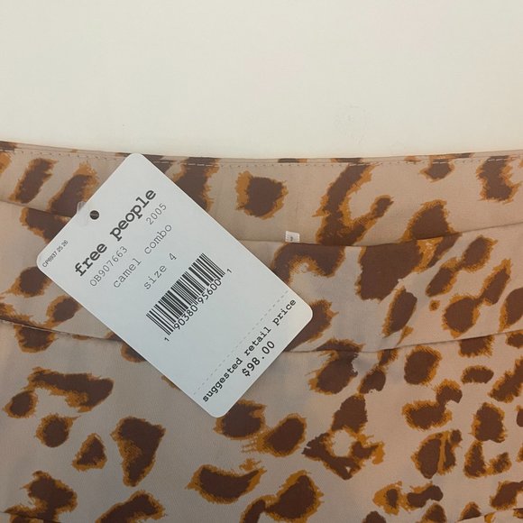 CHEETAH MAXI SKIRT - Free People - Picture 2 of 3